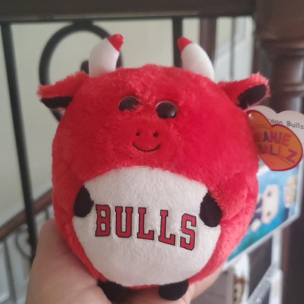 Red Bulls Plush Toy